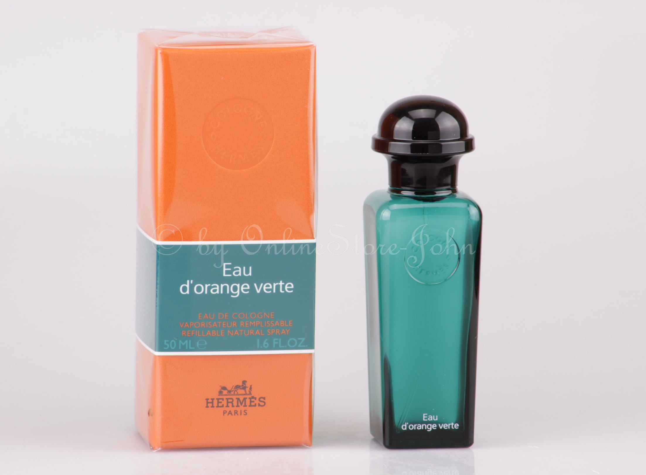 Hermes Eau d'Orange Verte 50ml EDC Eau de Cologne refillable