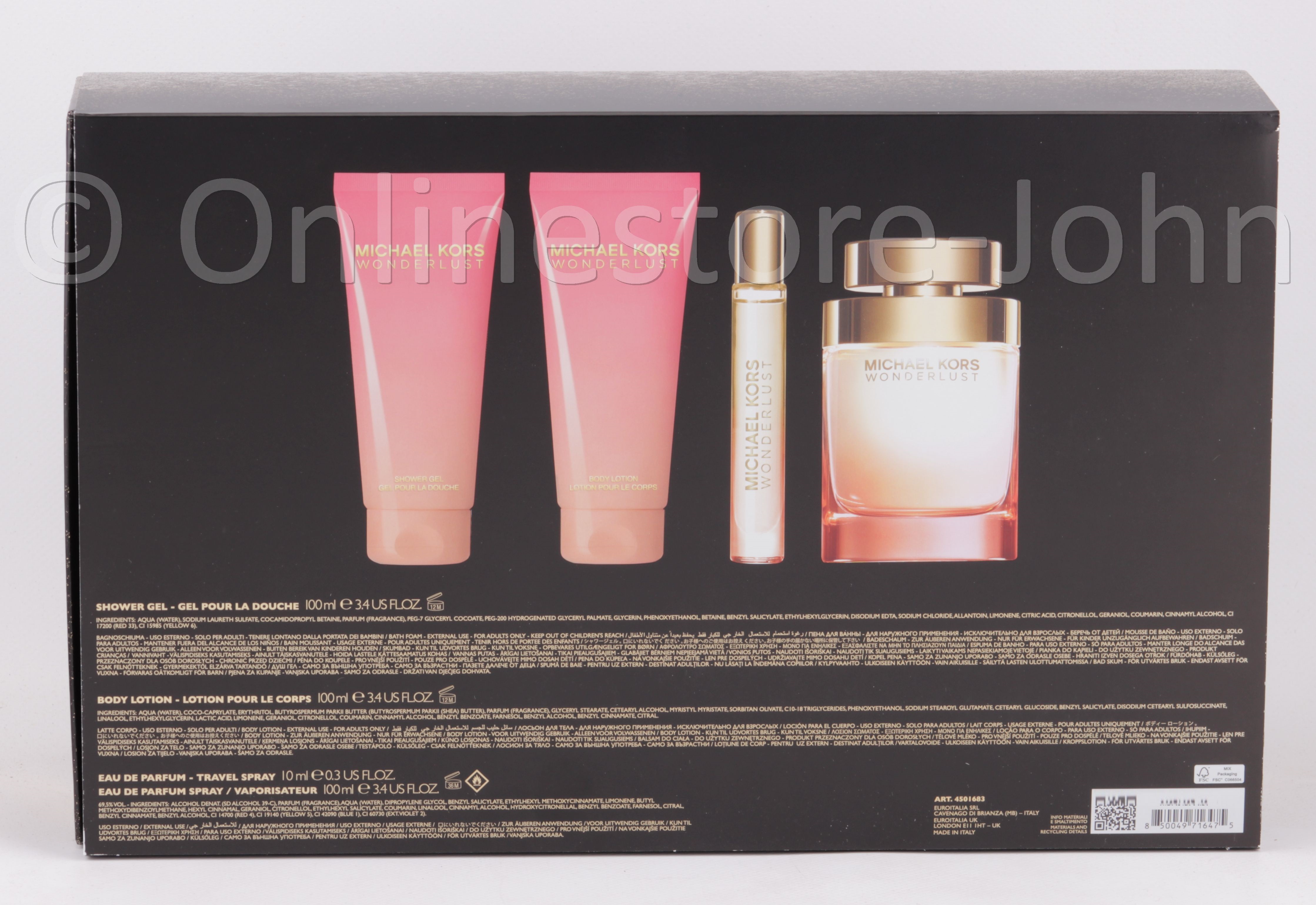 Wonderlust Gift Michael Kors Wonderlust Shower Gel Wonderlust 4