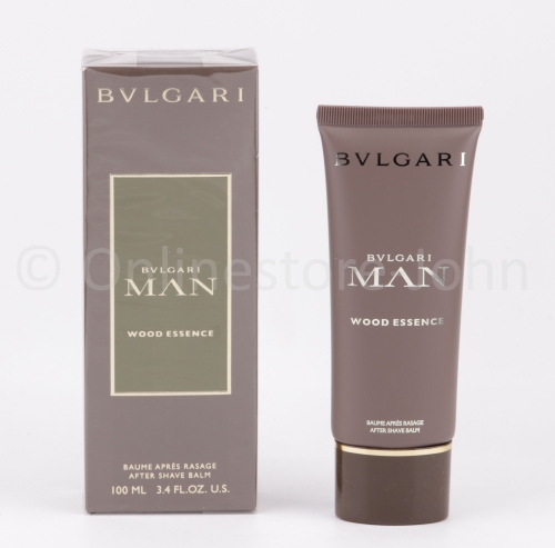 !! B-WARE !! Bvlgari - Man Wood Essence - 100ml After Shave Balm