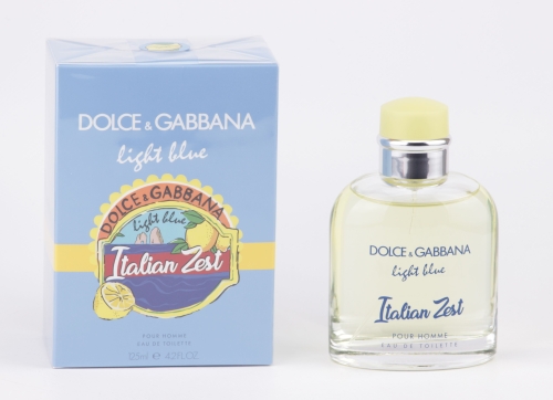 !! B-WARE !! Dolce & Gabbana - Light Blue pour Homme Italian Zest - 125ml EDT Eau de Toilette