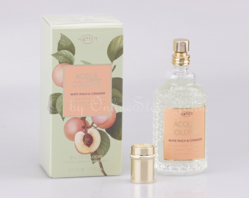 4711 - Acqua Colonia - White Peach & Coriander - 50ml EDC Eau de Cologne