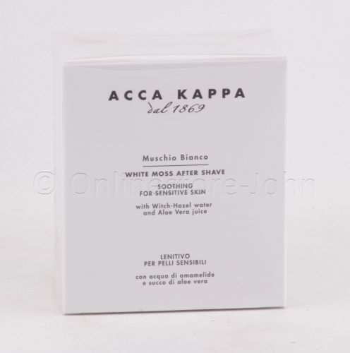 Acca Kappa - White Moss (Muschio Bianco) - 100ml After Shave Lotion
