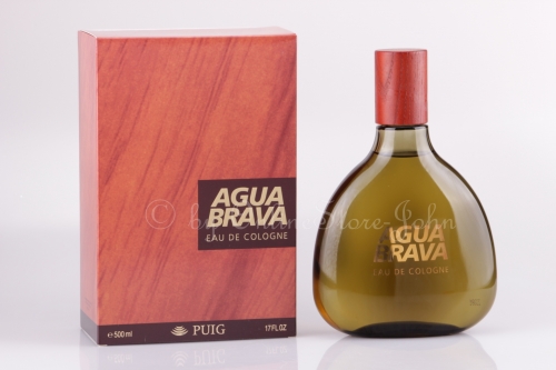 Antonio Puig - Agua Brava - 500ml EDC Eau de Cologne Splash-Bottle