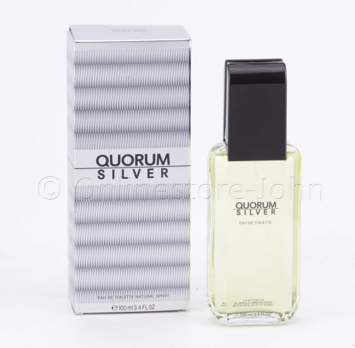 Antonio Puig - Quorum Silver - 100ml EDT Eau de Toilette