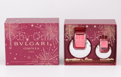 Bvlgari - Omnia Coral Set - 65ml EDT + 15ml EDT Eau de Toilette