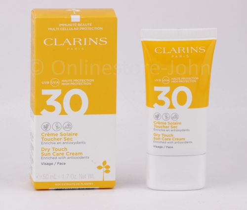 Clarins - Dry Touch Sun Care Cream SPF30 50ml - Face
