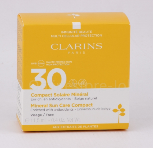 Clarins - Mineral Sun Care Compact SPF30 11,5ml - Face