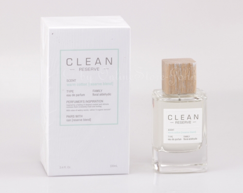 Clean - Warm Cotton - Reserve - 100ml EDP Eau de Parfum