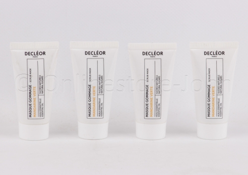 Decleor - Green Mandarin - Masque Gommage - 4 x 15ml Scrub Mask