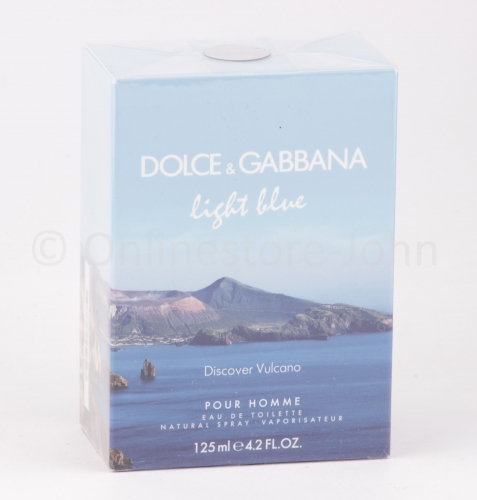 Dolce & Gabbana - Light Blue pour Homme Discover Vulcano - 125ml EDT Eau de Toilette