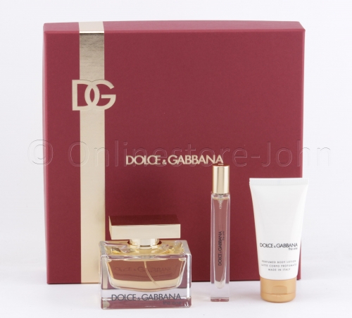 Dolce & Gabbana - The One Woman Set - 75ml + 10ml EDP + 50ml Body Lotion