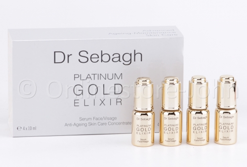Dr Sebagh - Platinum Gold Elixir - 4 x 10ml Anti-Ageing Skin Care Concentrate