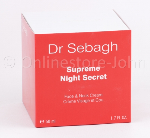 Dr Sebagh - Supreme Night Secret  50ml - Face & Neck Cream