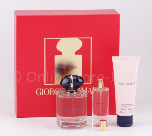 Emporio Armani - My Way Set - 90ml + 15ml EDP + 75ml perfumed Body Lotion