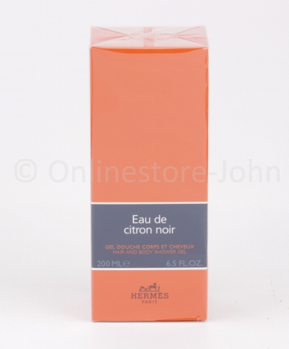 Hermes - Eau de Citron Noir - 200ml Hair and Body Shower Gel