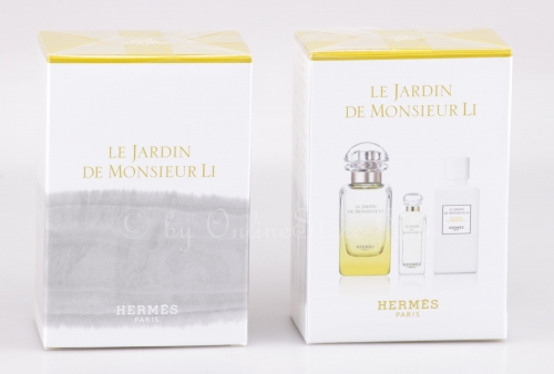 Hermes - Le Jardin de Monsieur Li Set - 50ml + 7,5ml EDT + 40ml Bodylotion