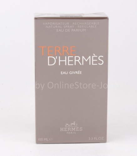 Hermes - TERRE d'Hermes Eau Givree - 100ml EDP Eau de Parfum