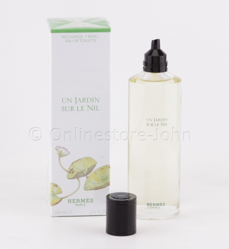 Hermes - Un Jardin sur le Nil - 200ml EDT Eau de Toilette Recharge - Refill