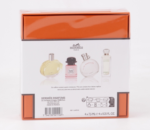 Hermes - Women's Perfumes Discovery Set - 4 x 7,5ml EDP + EDT Miniaturen