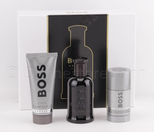 Hugo Boss - Bottled Parfum Set - 100ml Parfum + Shower Gel + Deodorant Stick