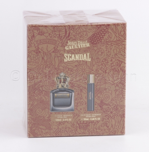 Jean Paul Gaultier - Scandal pour Homme Travel Set - 100ml + 20ml EDT Eau de Toilette