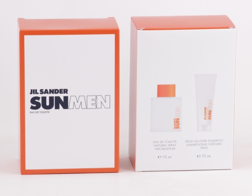 Jil Sander - Sun for Men Set - 75ml EDT + 75ml Showergel