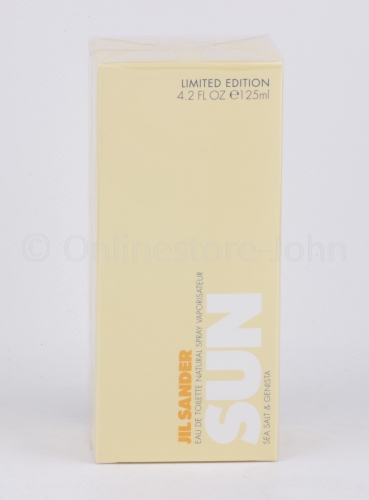 Jil Sander - Sun Sea Salt & Genista - 125ml EDT Eau de Toilette - Lim. Edition