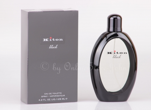 Kiton - Black for Men - 125ml EDT Eau de Toilette