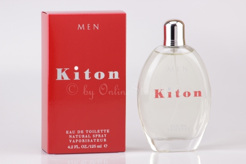 Kiton - Men - 125ml EDT Eau de Toilette - alte Version - Verpackung beschädigt