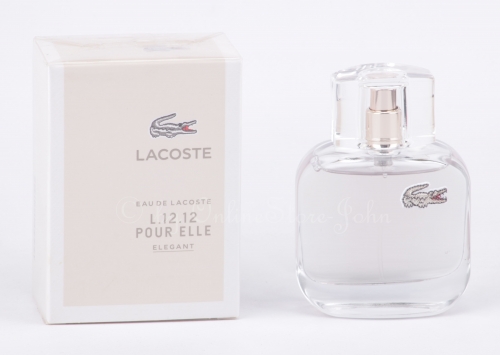 Lacoste - Eau de Lacoste L.12.12 pour Elle Elegant - 30ml EDT Eau de Toilette