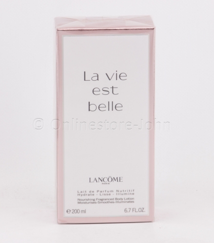 Lancome - La vie est Belle - 200ml Nourishing Fragranced Body Lotion