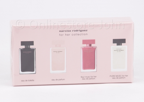 Narciso Rodriguez - For Her Collection - 4 x 7,5ml EDP / EDT