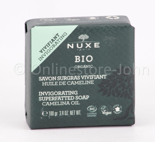 Nuxe - Bio Organic - Invigorating Superfatted Soap - 100g RŸckfettende Seife