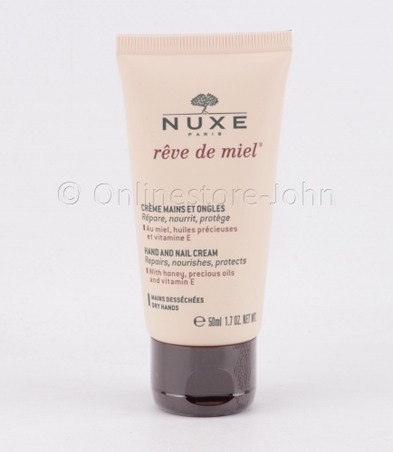 Nuxe - Reve de Miel - Hand and Nail Cream 50ml - Dry Hands