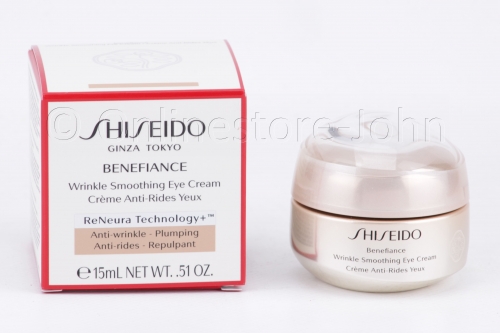 SHISEIDO - Benefiance - Wrinkle Smoothing Eye Cream 15ml