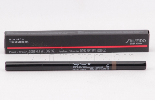 Shiseido - Brow InkTrio - 03 Deep Brown 0,31g