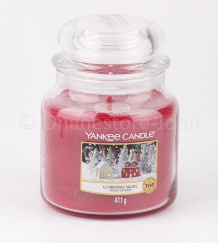 Yankee Candle - Christmas Masgic - 411g Duftkerze / perfumed Candle - medium