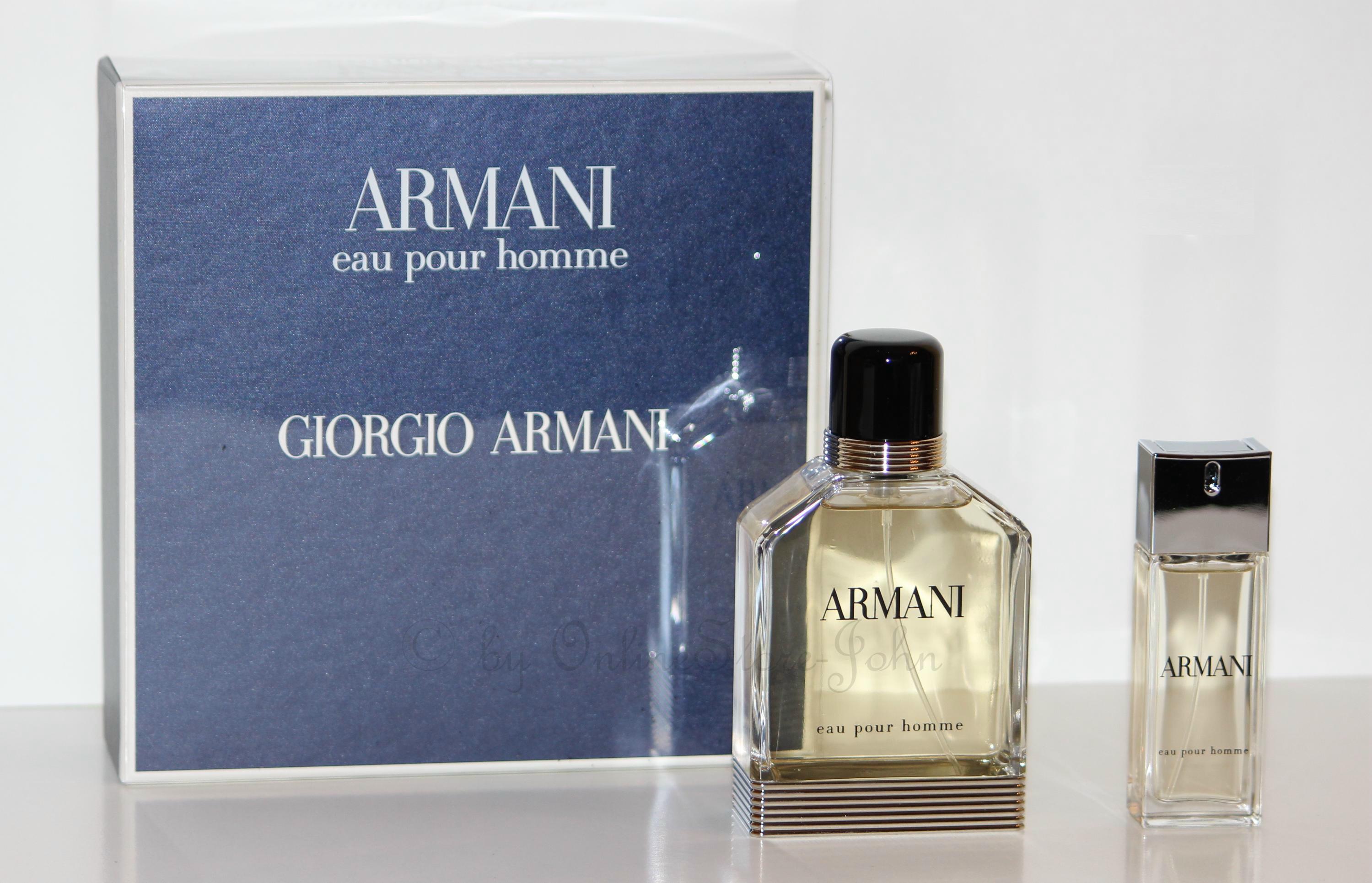 Armani Eau pour Homme Set 100ml EDT + 20ml EDT