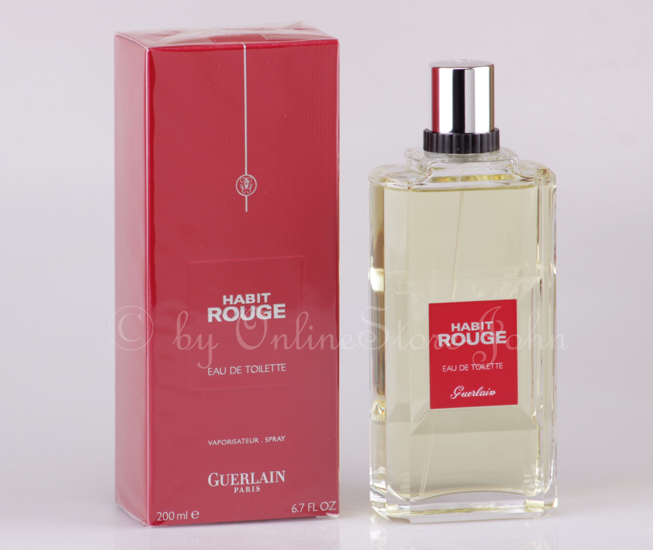 Guerlain Habit Rouge 200ml EDT Eau de Toilette