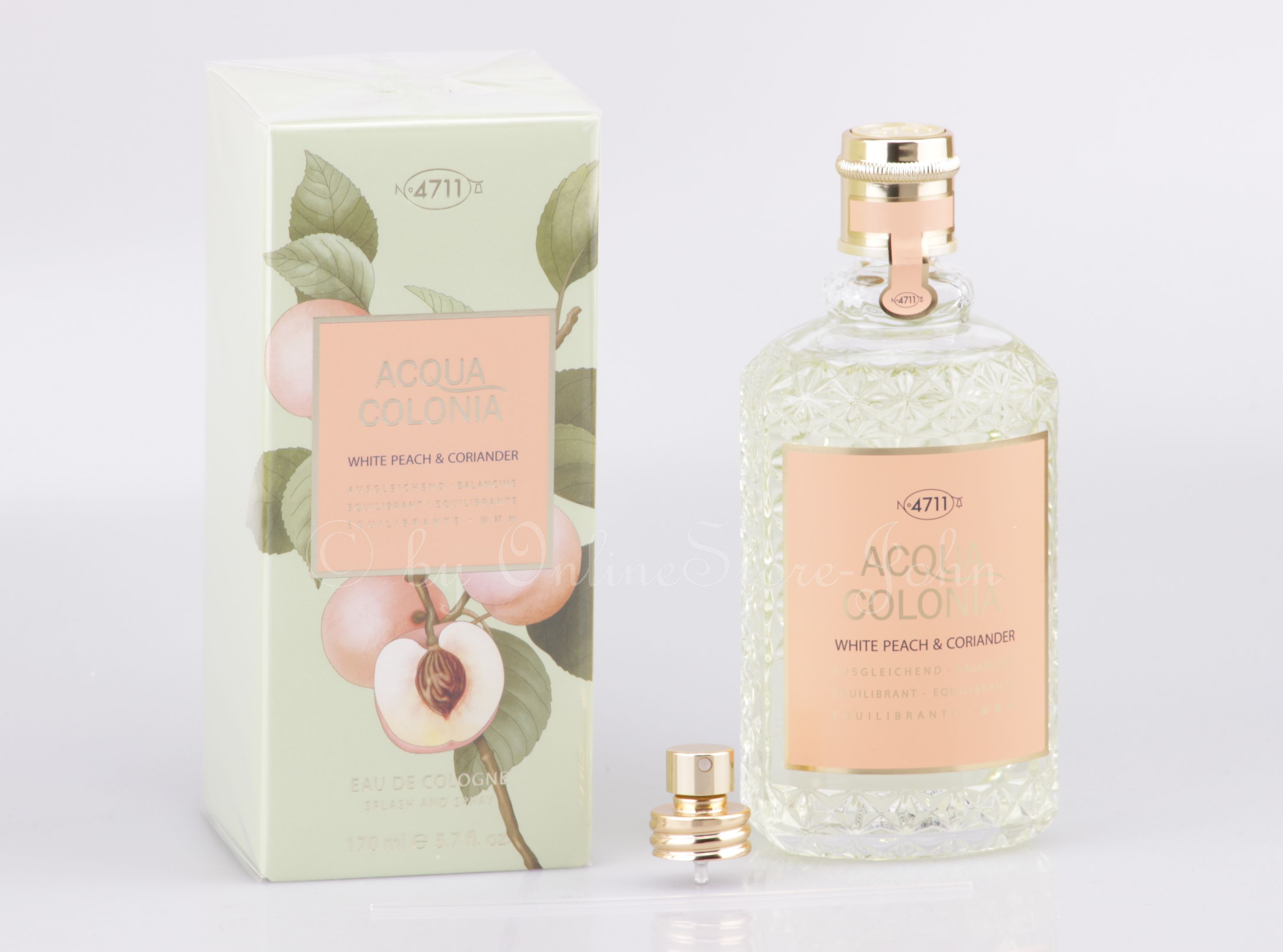 4711 - Acqua Colonia - White Peach & Coriander - 170ml EDC Eau de ...