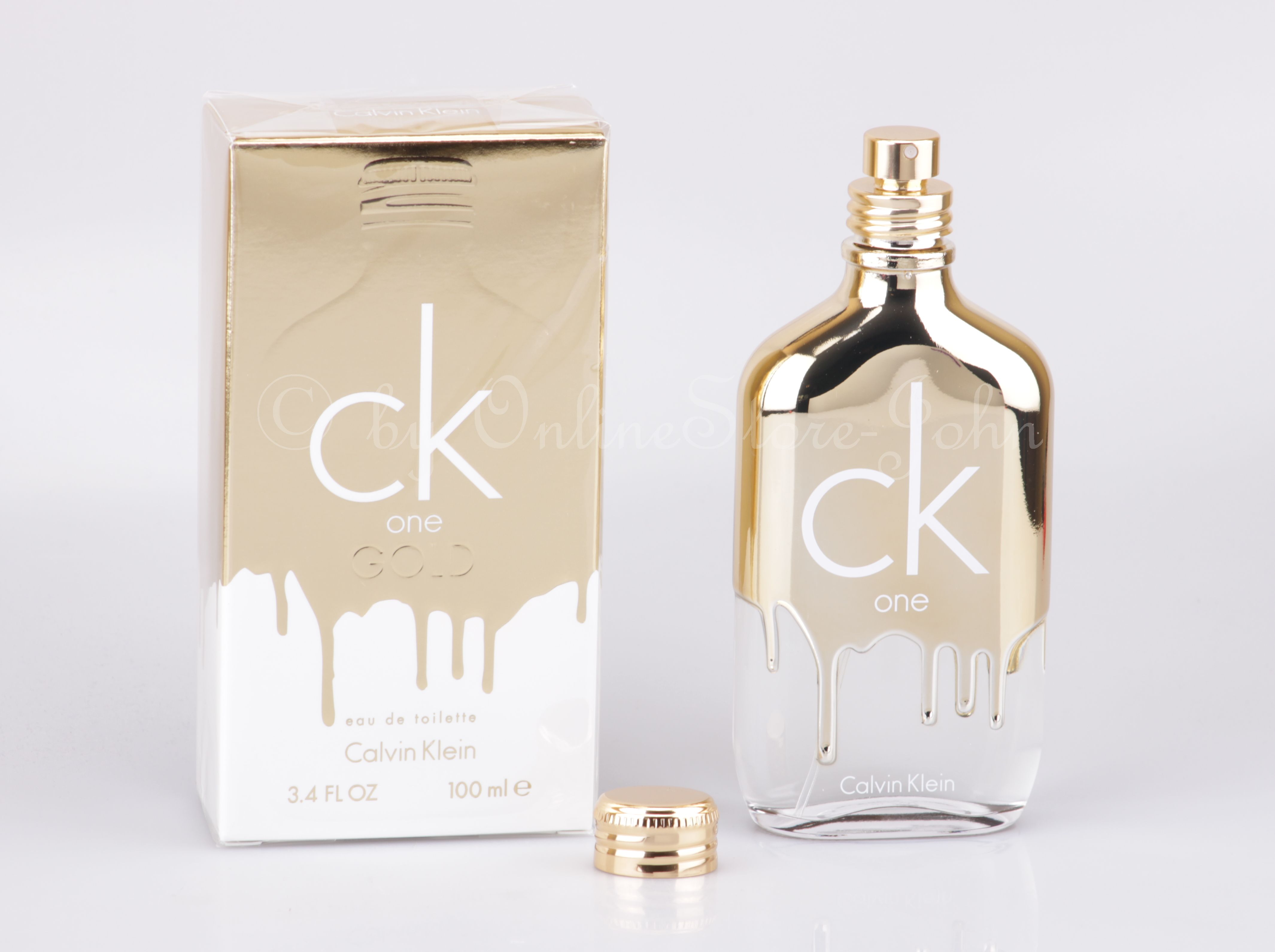 Calvon Klein - CK One Gold - 100ml Eau de Toilette Splash & Spray ...