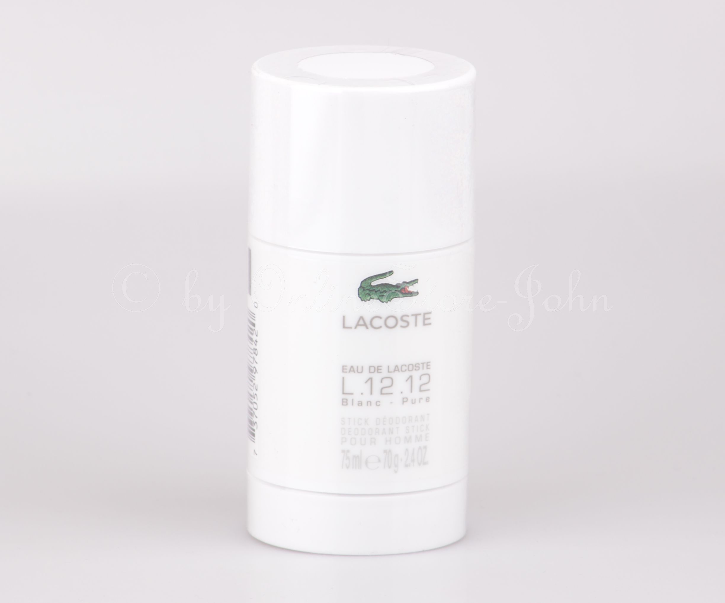 Lacoste - Eau de Lacoste L.12.12 Blanc 75ml Deo Stick - Deodorant günstig - Onlinestore John