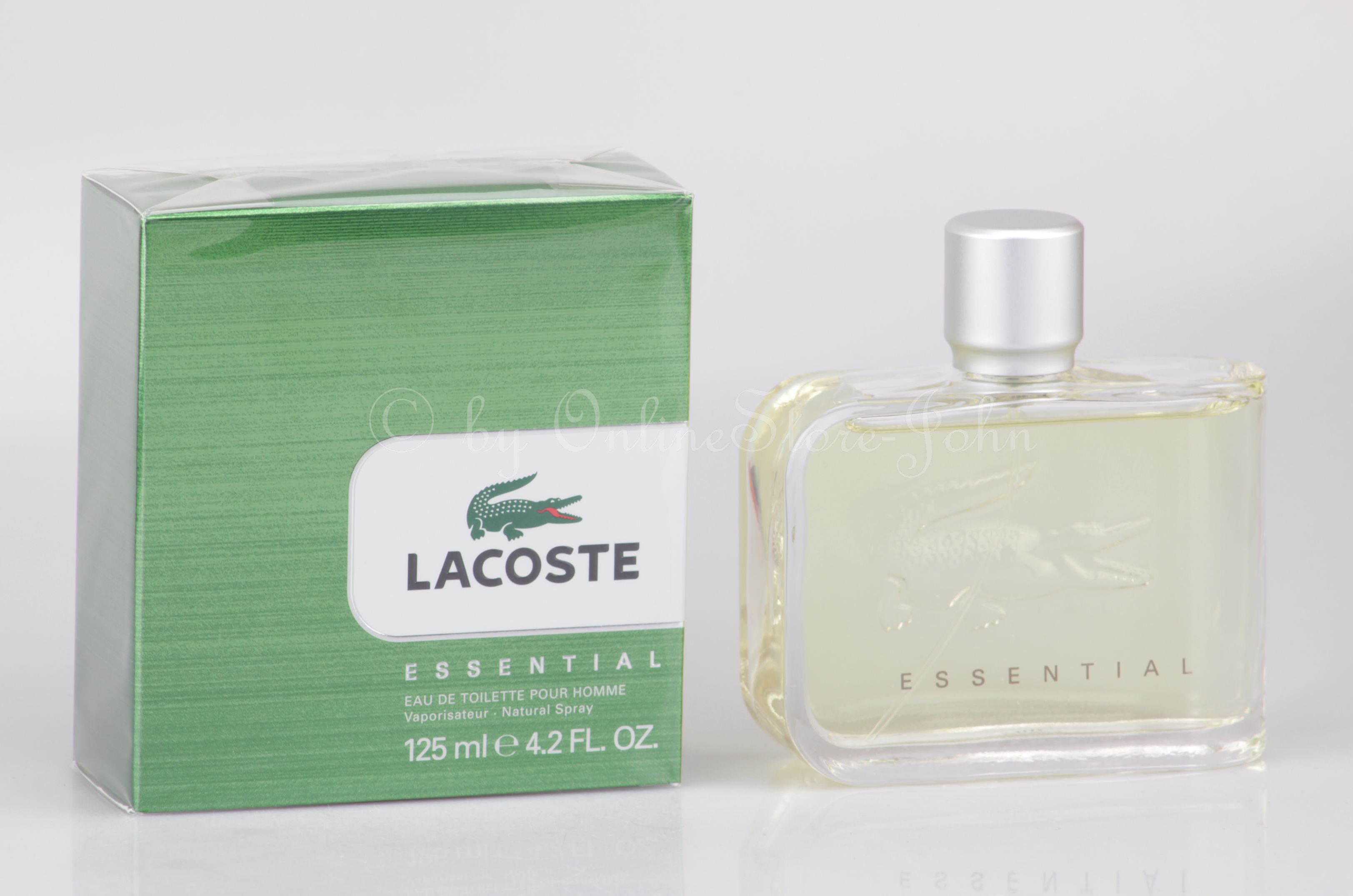 lacoste essential eau de toilette 125 ml