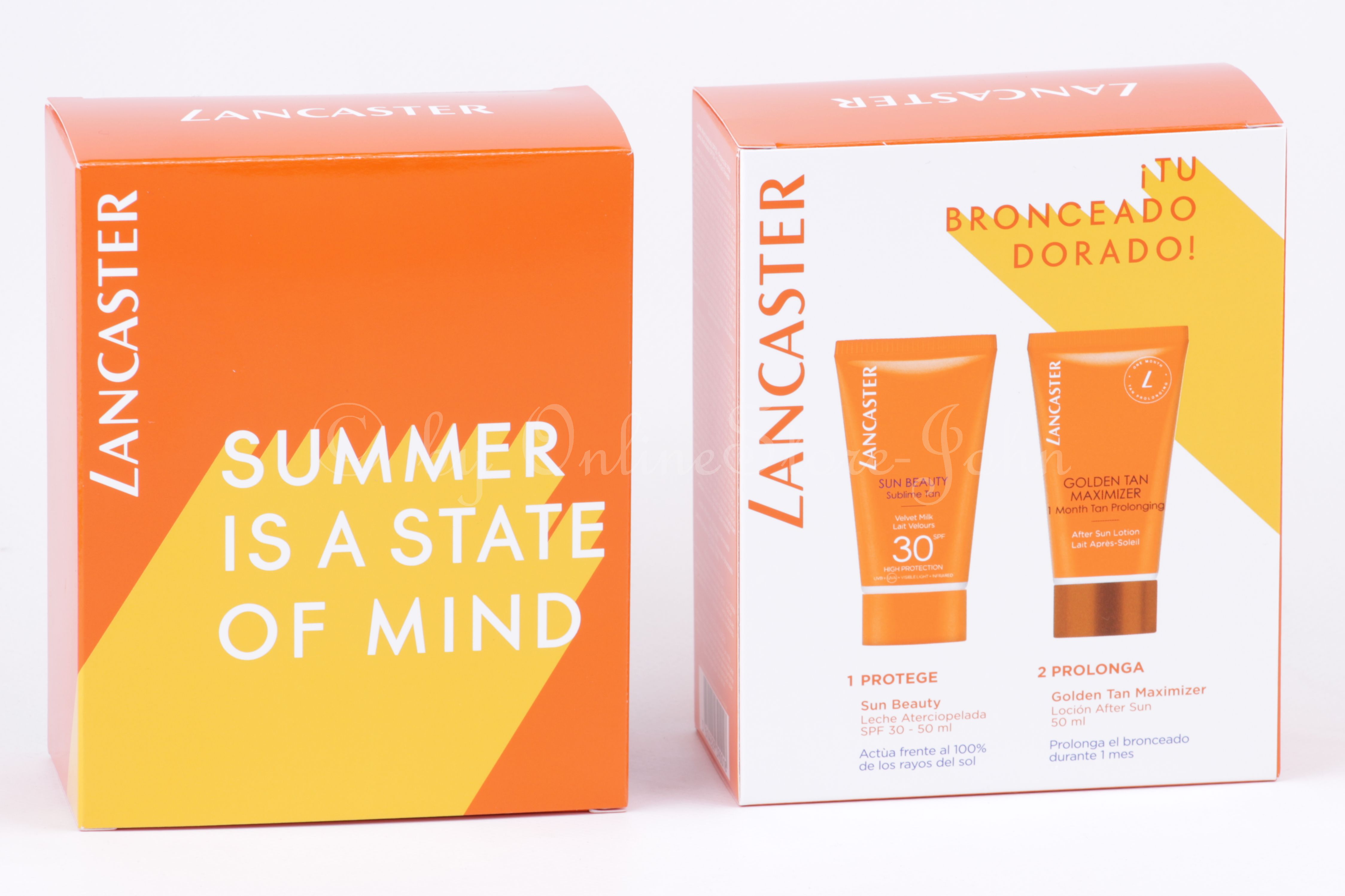 Lancaster Summer SunSet 50ml Sun Beauty Velvet Milk SPF30 + 50ml