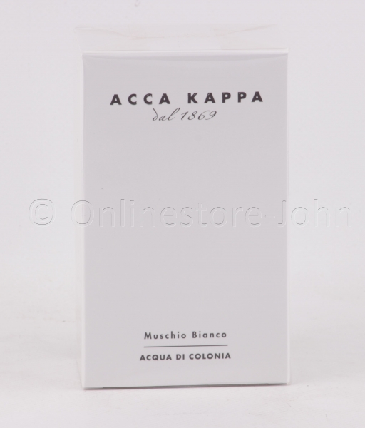 Acca Kappa - White Moss (Muschio Bianco) - 100ml EDC Eau de Cologne (unisex)