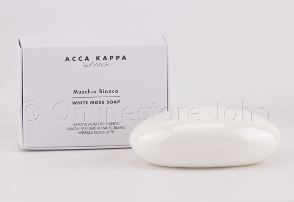 Acca Kappa - White Moss (Muschio Bianco) - 150g Soap / ParfÃ¼mierte Seife