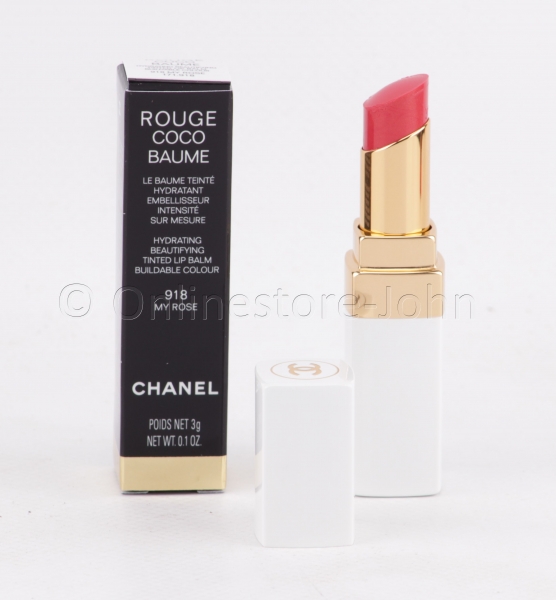 Chanel - Rouge Coco Baume - Hydrating Beautifying Tinted Lip Balm 3g - 918 My Rose