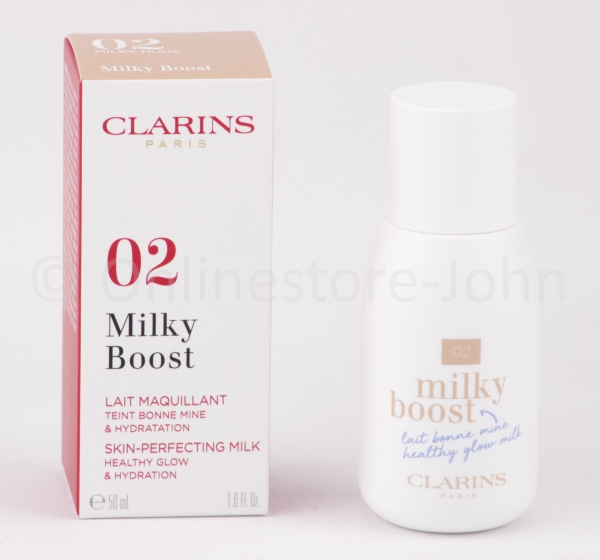 Clarins - Milky Boost - Skin Perfecting Milk - 50ml 02 Milky Nude