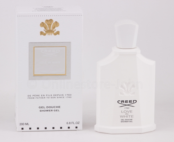 Creed - Love in White - 200ml Shower Gel