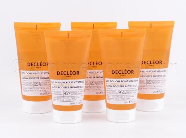 Decleor - Green Mandarin - 250ml (5 x 50ml) Glow Booster Shower Gel